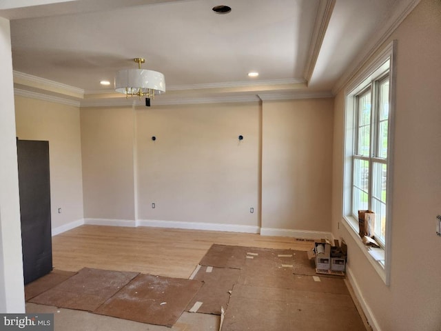 240 Banyan Dr, State College, PA 16801 - spare room featuring recessed lighting, wood finished floors, baseboards, and ornamental molding