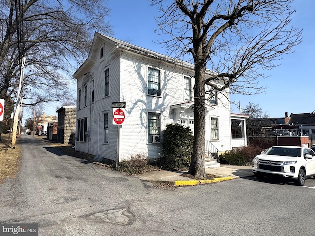 view of side of home