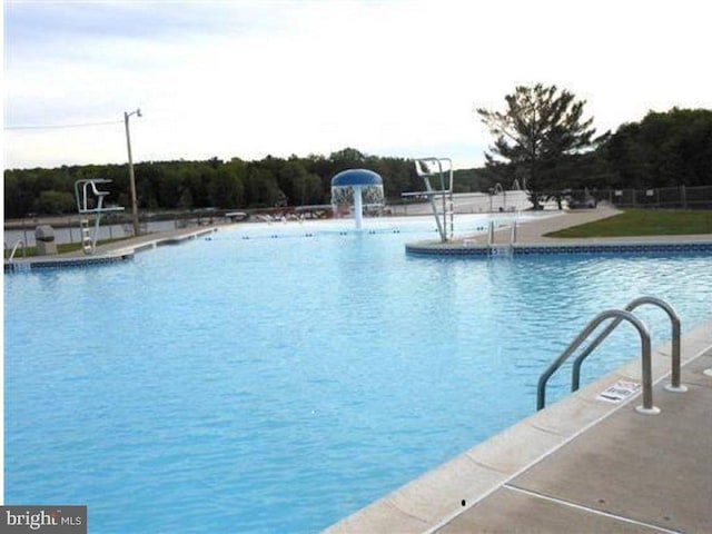 view of community pool