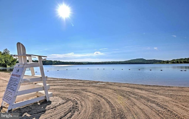 property view of water