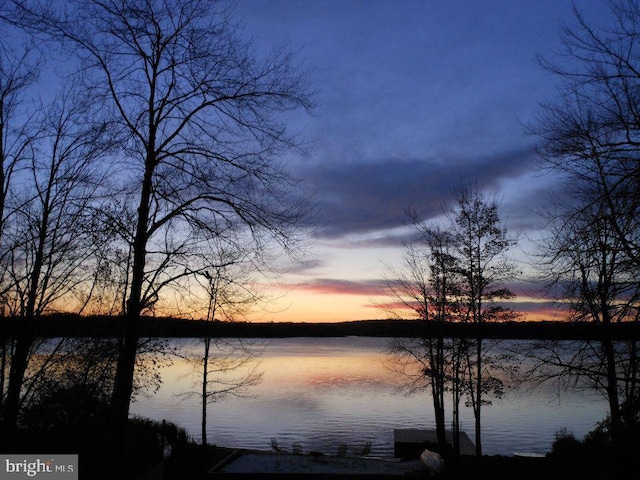 property view of water