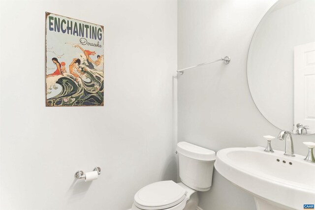 3535 Foxwood Dr, Barboursville, VA 22923 - half bathroom featuring toilet and a sink