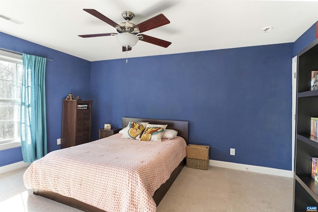 3535 Foxwood Dr, Barboursville, VA 22923 - bedroom featuring visible vents, baseboards, and carpet