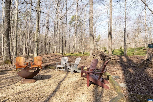 3535 Foxwood Dr, Barboursville, VA 22923 - view of yard