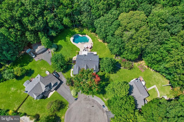drone / aerial view
