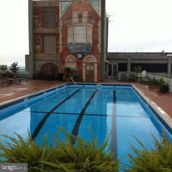 pool featuring a patio