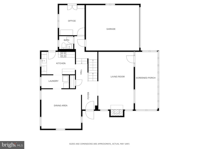 7721 16th St NW, Washington, DC 20012 - home floor plan