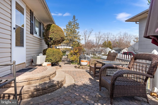 view of patio / terrace with outdoor dining space