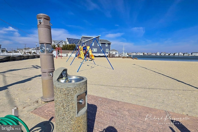 view of communal playground