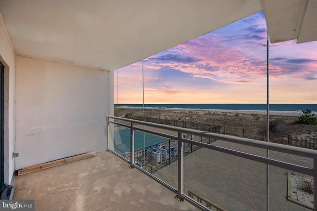 2901 Atlantic Ave Unit 101The, Towers, Ocean City, MD 21842 - balcony with a water view