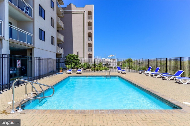 2901 Atlantic Ave Unit 101The, Towers, Ocean City, MD 21842 - pool featuring fence and a patio area