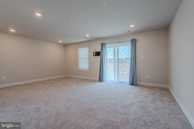 35416 Wright Way, Millsboro, DE 19966 - carpeted empty room with baseboards and recessed lighting