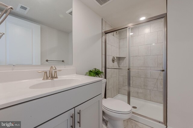 35416 Wright Way, Millsboro, DE 19966 - full bathroom with a shower stall, visible vents, and toilet