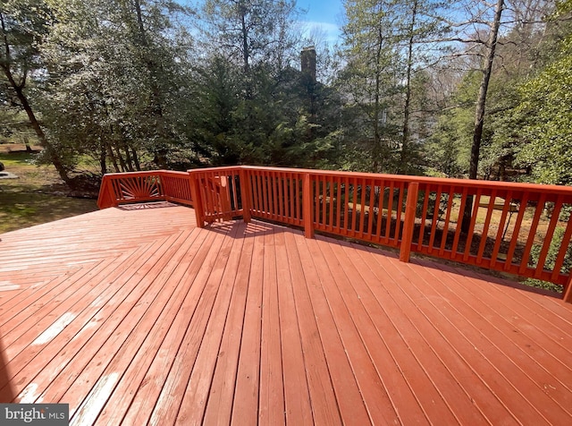 view of deck