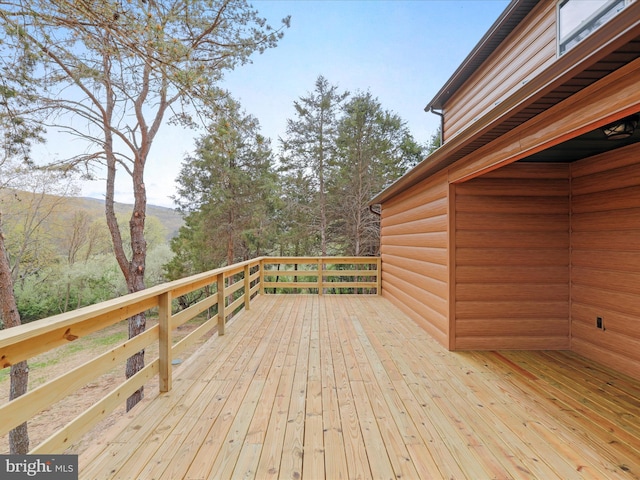 120 Honeymoon Hollow Rd, Lost City, WV 26810 - view of wooden deck