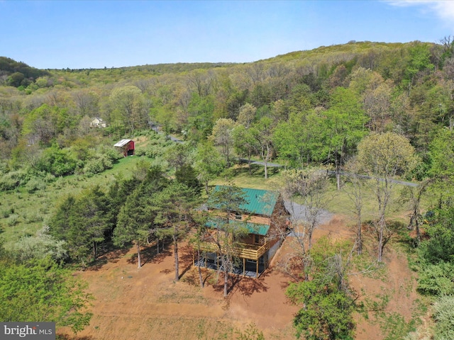 120 Honeymoon Hollow Rd, Lost City, WV 26810 - drone / aerial view with a forest view