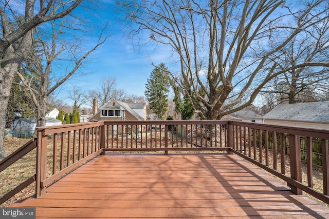 view of deck