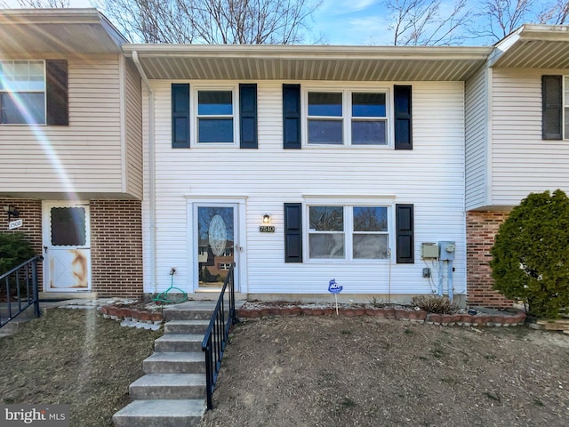 view of townhome / multi-family property