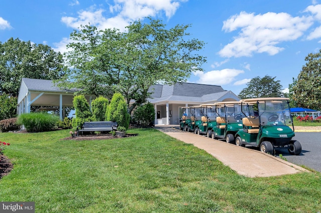 2036 Coast Guard Dr, Stafford, VA 22554 - back of property with a yard