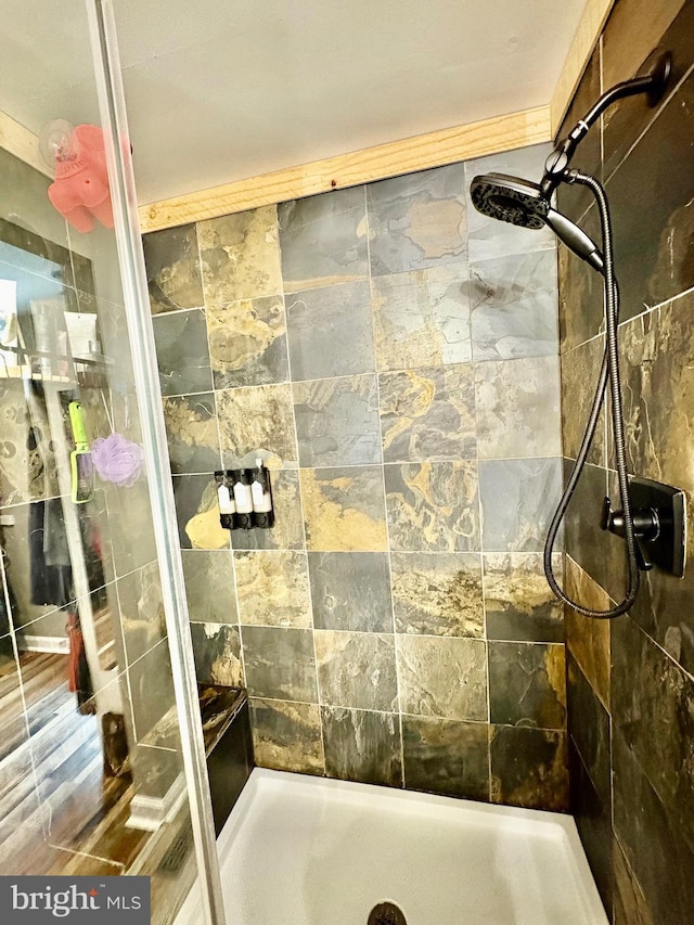 full bath with a stall shower