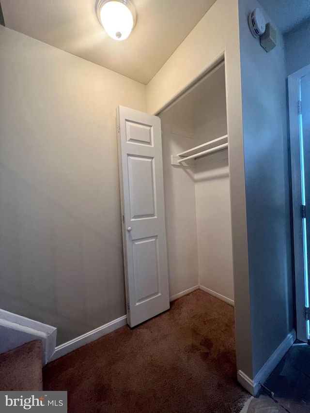 view of closet