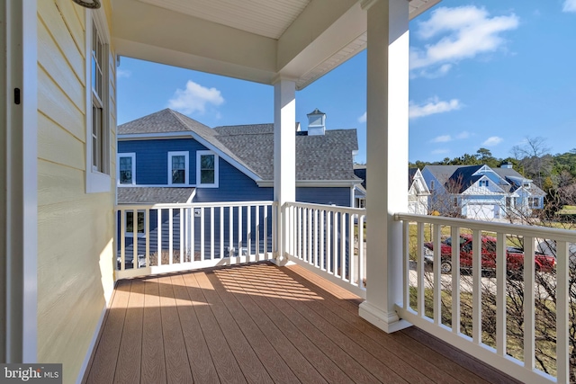 24537 Wave Maker Dr, Millsboro, DE 19966 - wooden terrace with a residential view
