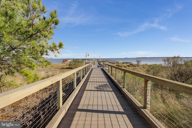24537 Wave Maker Dr, Millsboro, DE 19966 - view of home's community with a water view