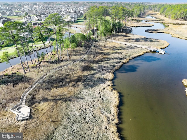 24537 Wave Maker Dr, Millsboro, DE 19966 - aerial view featuring a water view