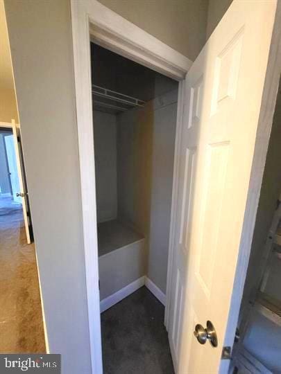 view of closet