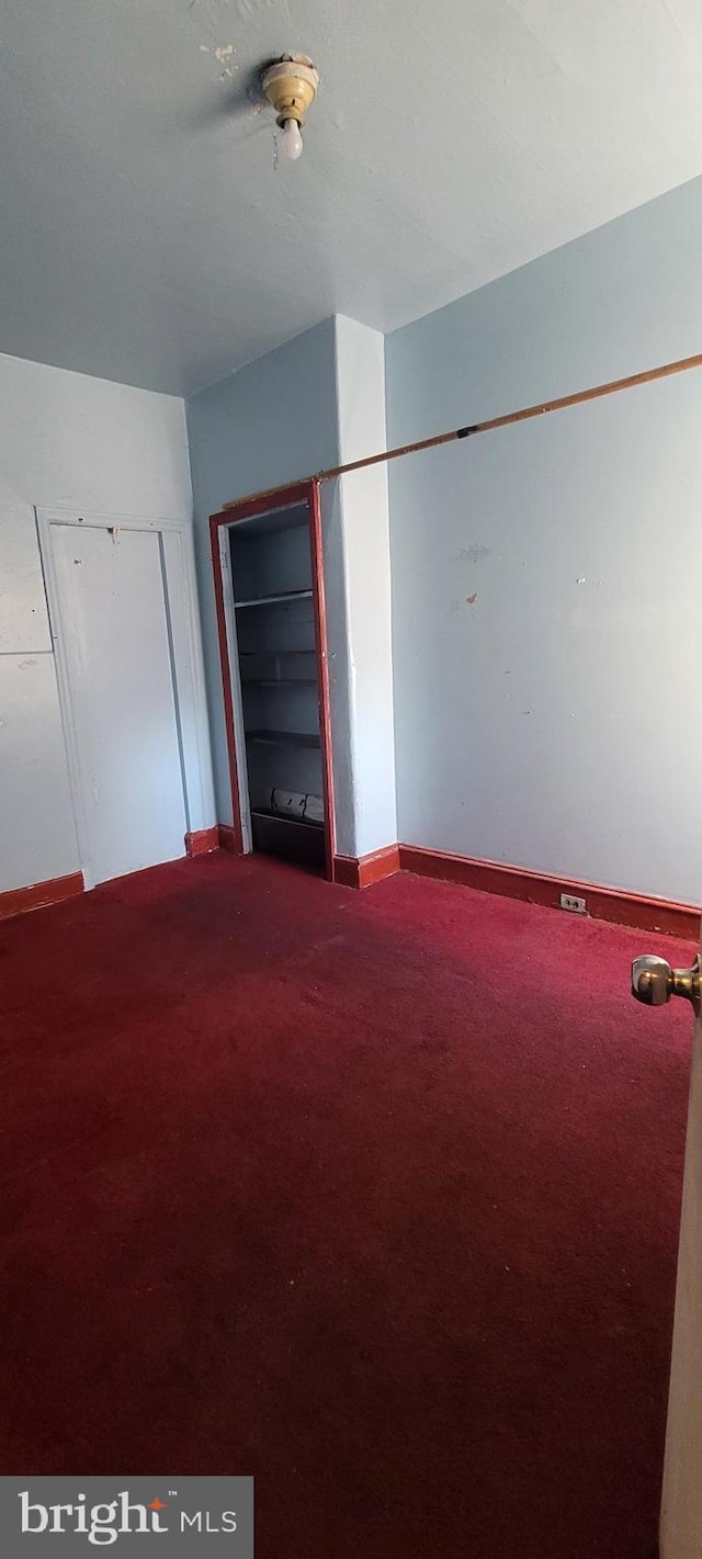 526 Moore St, Philadelphia, PA 19148 - interior space featuring baseboards and carpet