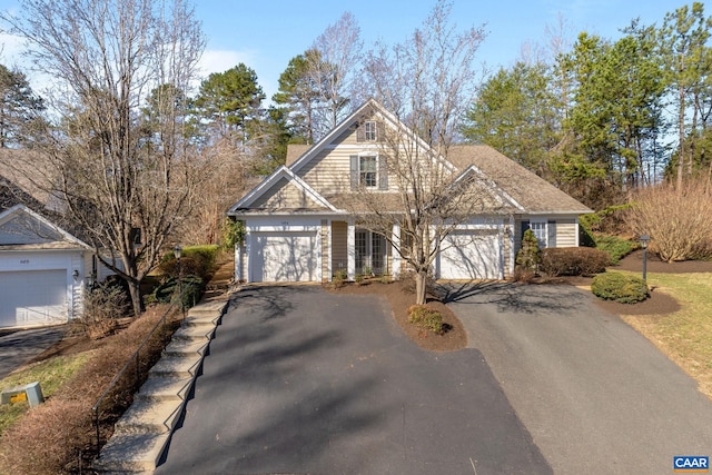 view of front of house featuring driveway