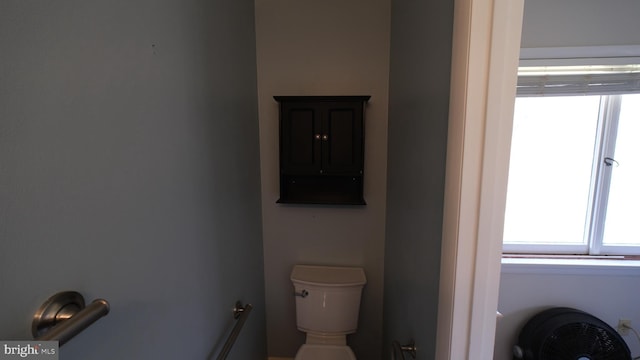 bathroom with toilet