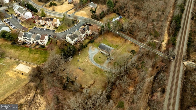 drone / aerial view