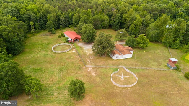 bird's eye view