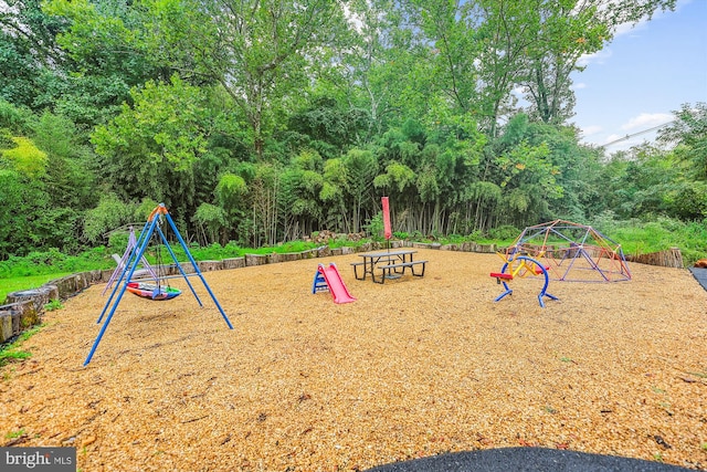 view of community playground