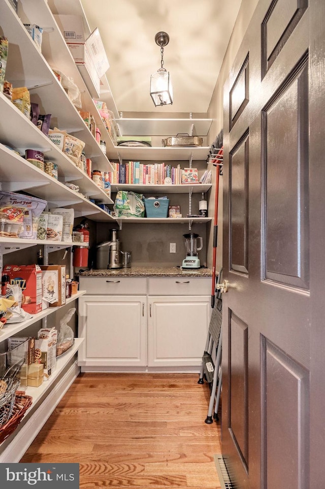 view of pantry