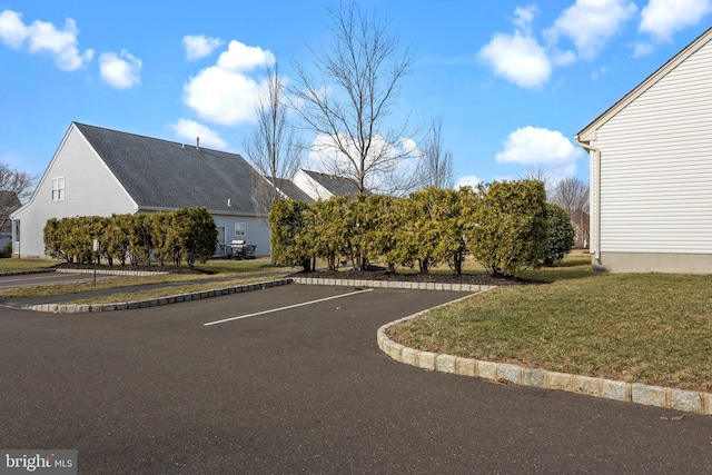 view of uncovered parking lot