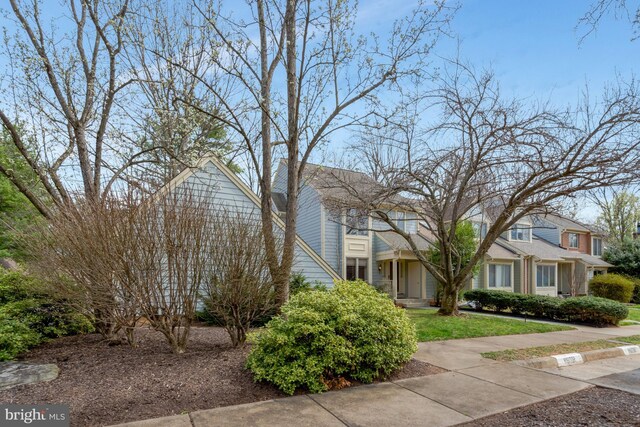 12521 N Lake Ct, Fairfax, VA 22033 - exterior space featuring a residential view