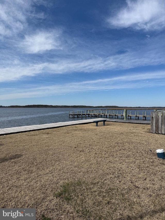 39952 Summers End Rd Unit 7244, Fenwick Island, DE 19944 - view of dock featuring a water view