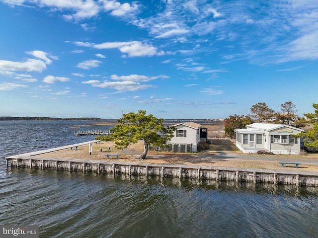 39952 Summers End Rd Unit 7244, Fenwick Island, DE 19944 - view of dock featuring a water view