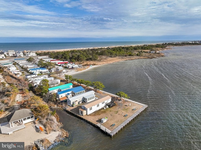 39952 Summers End Rd Unit 7244, Fenwick Island, DE 19944 - birds eye view of property featuring a water view