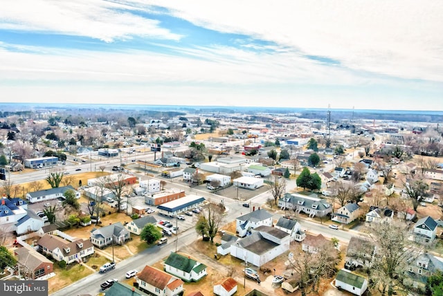 drone / aerial view featuring a residential view