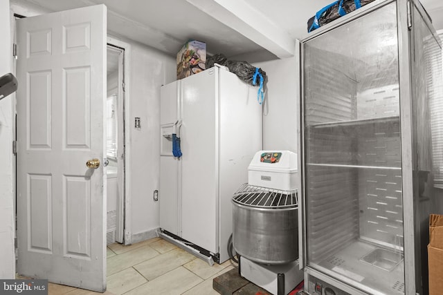 clothes washing area with laundry area