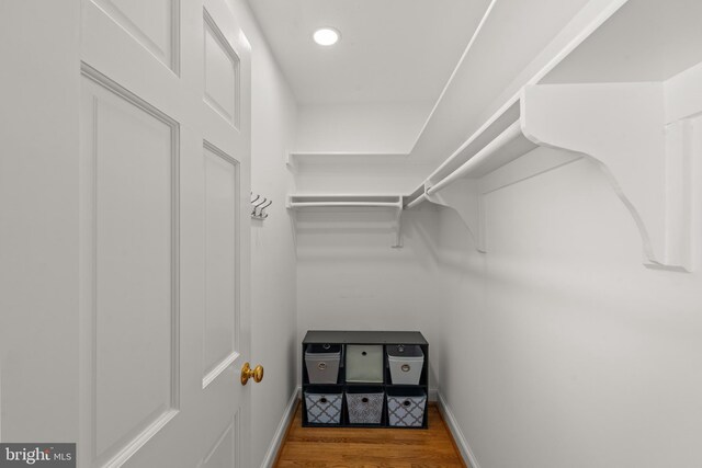 3517 Woodbine St, Chevy Chase, MD 20815 - walk in closet with wood finished floors