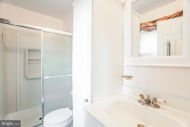 12703 Kembridge Dr, Bowie, MD 20715 - full bath with a shower stall, toilet, and vanity
