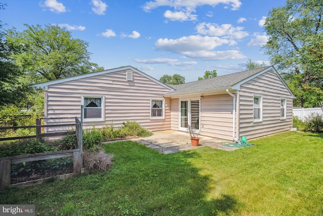 12703 Kembridge Dr, Bowie, MD 20715 - rear view of house featuring a patio and roof with shingles