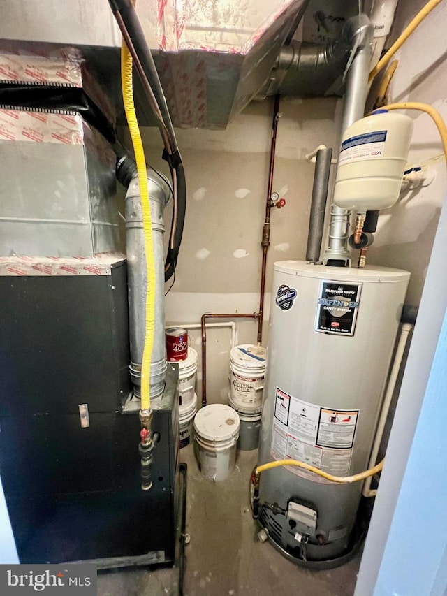 utilities with gas water heater