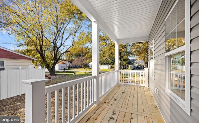 29345 Greenfield, Trappe, MD 21673 - porch with a residential view