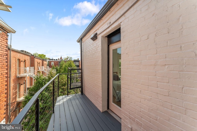 1312 Fairmont St NW Unit 2, Washington, DC 20009 - view of wooden deck