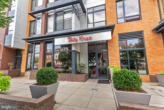 1312 Fairmont St NW Unit 2, Washington, DC 20009 - property entrance with brick siding